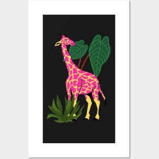 Love Giraffe | African Safari Posters and Art